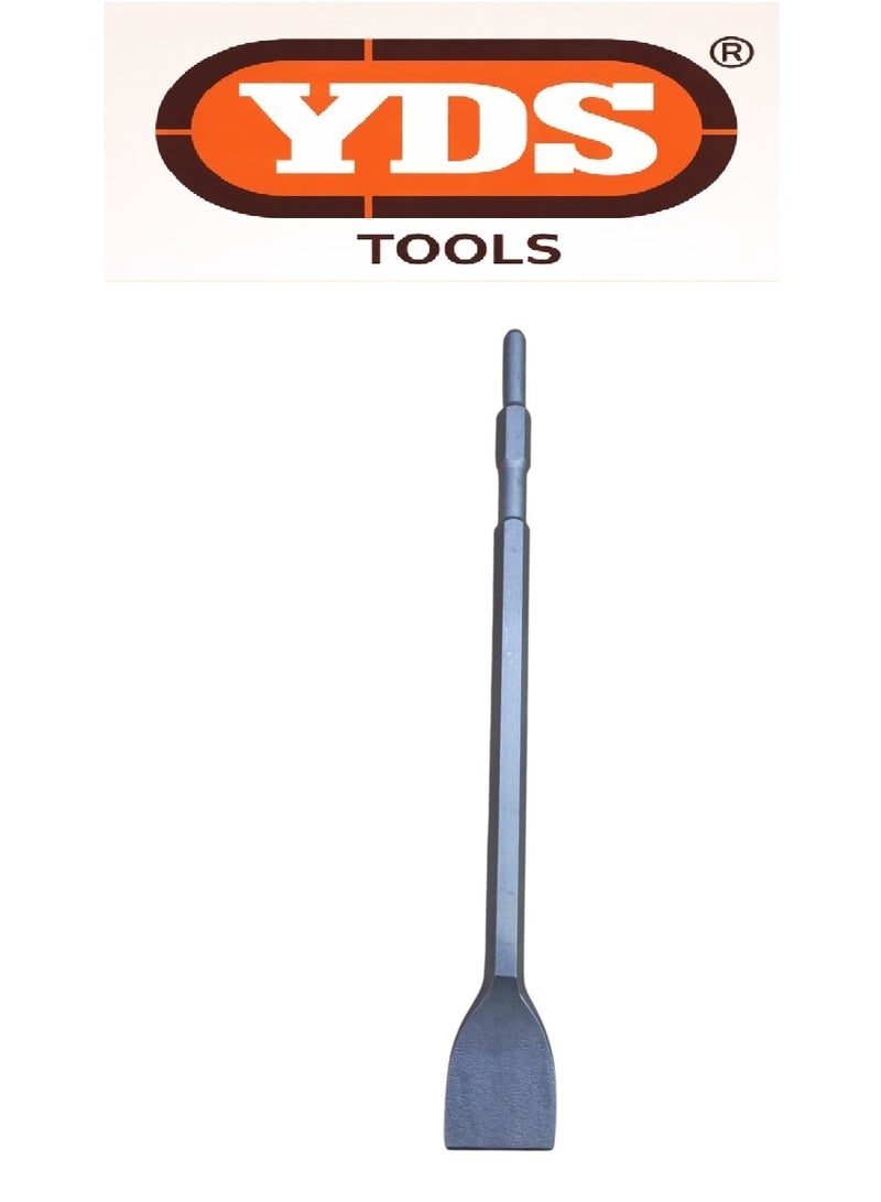 YDS 2 Pieces Flat Chisel for Rotary Hammer Drill YDS – Size 30 × 500 mm – Model YDS-0134-7 - Image 2